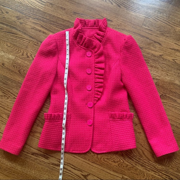 NWOT custom ruffled jacket - Picture 11 of 13